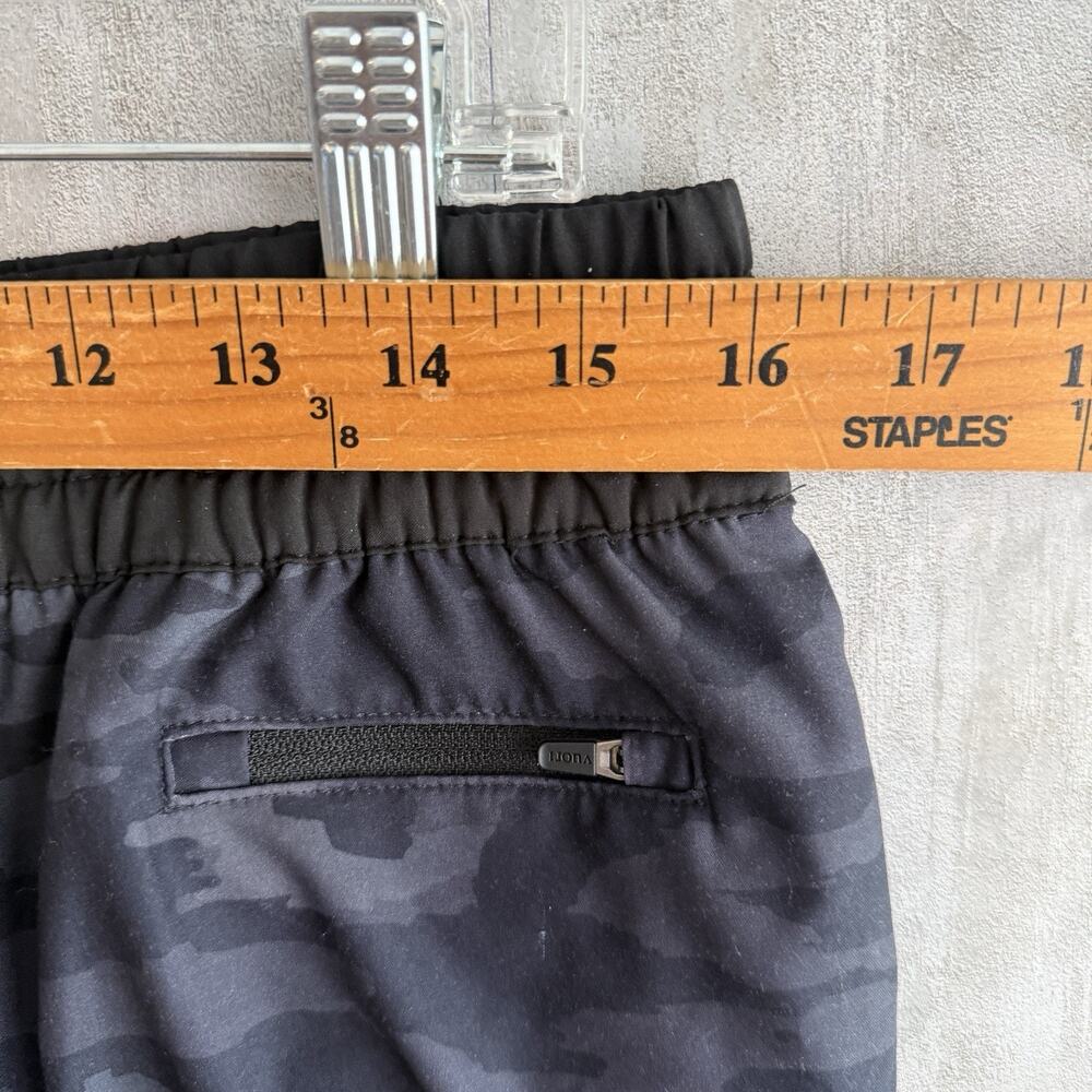 Vuori Clementine Shorts Womens Sz L Black Camo 3” Lined Athletic Running Gym - Picture 9 of 14